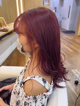 🌈ダブルカラー（ブリーチ）+1Stepトリートメント🌈リピーター様限定🌈