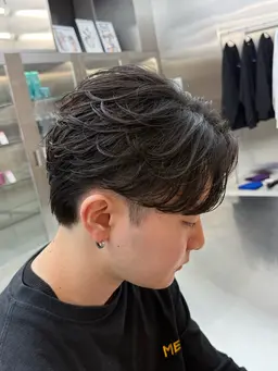 カット+フェザーパーマ+3stepトリートメント🪶