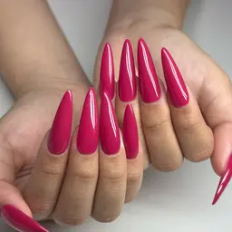 〔オフ無し〕チップ長さだし10本/ワンカラー🩷