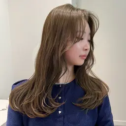 🤎前髪カット+w color🤎大人気メニューダブルカラーに前髪顔周りカットプラスで少しお安く！