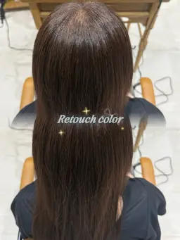 ❤️白髪染めリタッチ＋トリートメント❤️