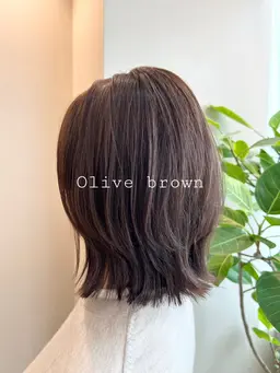 オリーブカラー🫒➕トリートメント