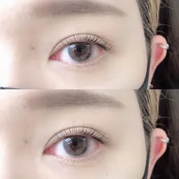 人気No.1💐全員【特許技術◆まつげパーマorパリジェンヌ選択可】美容液成分入りコーティング付