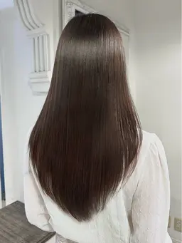 【年末限定❄️】艶カラー＋ブロー クイックtr付　スパ5min付