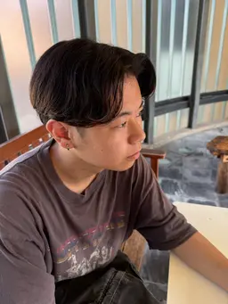 当日ご予約🙆メンズ限定‼️毛流れセンターパート