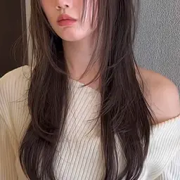 ♤透明感カラー♤+うるちゅる浸透トリートメント ♡ ハッシュ レイヤー ロング カットモデルをしてくださる方限定 ♡