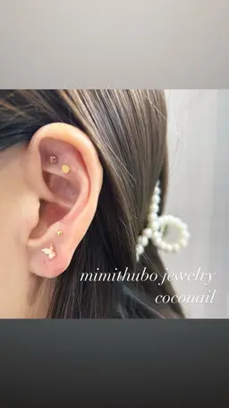 耳ツボjewelry （2粒​〜​5粒）