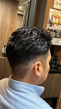 カット+パーマ+セット(ビジネススタイル)