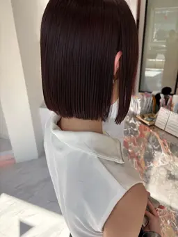 ブリーチ毛も対応◎話題の酸性ストレート