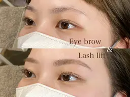 【本日ご来店限定】美眉WAXスタイリング+まつ毛パーマorパリジェンヌラッシュリフト★90分
