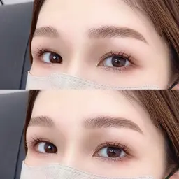 【再来の方】ハリウッドブロウリフト+アイブロウWAX+眉メイク仕上げ¥6500