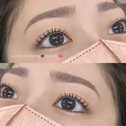 【Instagram フォロー➕googleクチコミ必須✨️】眉毛スタイリング+ラッシュリフトorパリジェンヌ