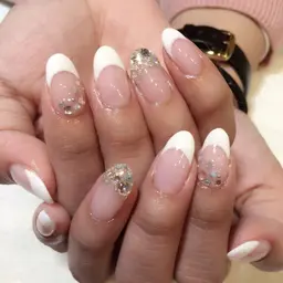 オフ+フレンチorカラーグラデ🌼