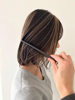 【デザインカラー】W color  ＋　クイックトリートメント