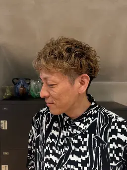 メンズカット＋パーマ🌀(スパイラル、ツイスパモデル様大募集してます！！！)