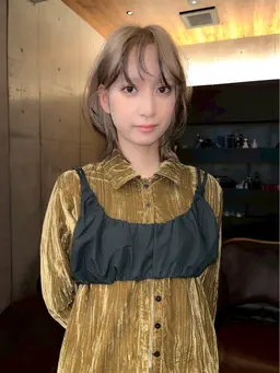 【人気no.1】小顔似合わせカット＋高発色イルミナカラー+クイックトリートメント