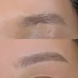 眉毛ワックススタイリング