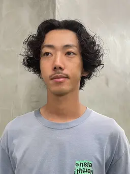 メンズ初回限定¥4500💥 パーマ&キューティクル補修トリートメント/ニュアンスパーマ/シャドウパーマ/フェザーパーマ