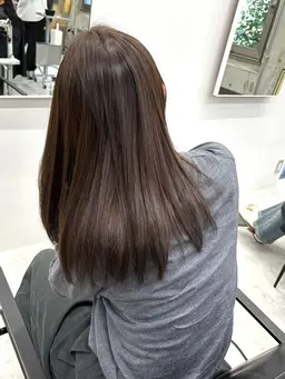 〖ミニモ限定価格〗🦋カット+髪質改善カラー+クイックトリートメント+巻仕上げ🦋