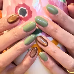 【オフあり】ワンカラーネイル（2色まで選べます）