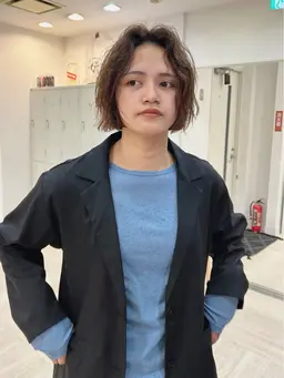 【休日限定】ボブパーマ（カット＋パーマ）モデル✂︎