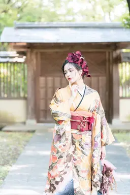 成人式♡振袖着付け