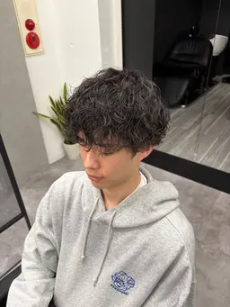 ✂️カット&波巻きパーマ🌀