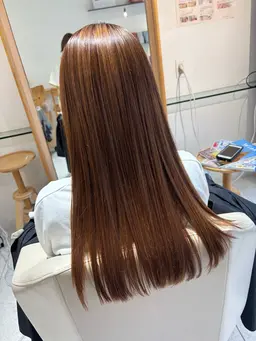 【ひとりひとりに合わせた✨】カット＋髪質改善ストレート