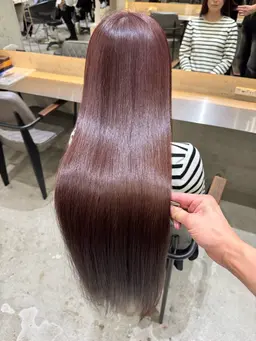 【🌈ミニモ学割🌈】✨巻ける縮毛矯正+カット+カラー+超音波トリートメント ショート・ボブ・レイヤー・髪質改善