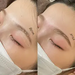 【練習モデルさんのため¥1100】アイブロウWax+メイク仕上げ💄🫶しっかりカウンセリングさせていただきます🙌✨