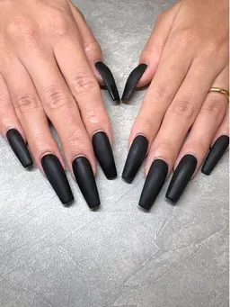 チップ長さ出し10本+シンプルデザイン(オフ込)