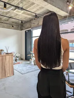 髪質改善トリートメント＋シャンプー&ブロー
