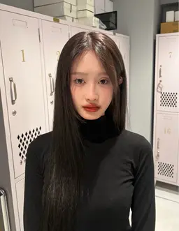 ブリーチなしワンカラー💖✨