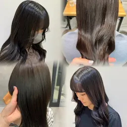 【つやっと透明感カラー🌿‬】ワンカラー ➕ 簡単トリートメント 🫧