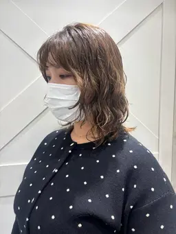 禁断のブリーチパーマ✨+カット✂️+トリートメント