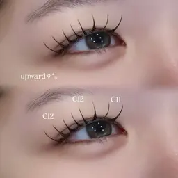《🎀期間限定🎀》アップワード✦*。フラットラッシュ160本まで【オフ別途】