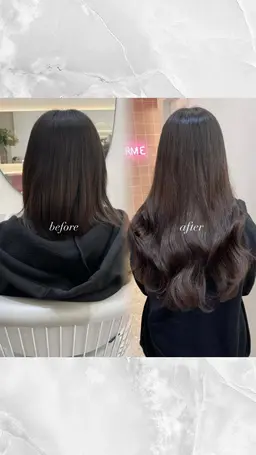 【即💞盛れロングを叶えるエクステ】長さだしシールエクステ70本💗人毛100%!業界最高級エクステ🪄カット込み✂︎✨