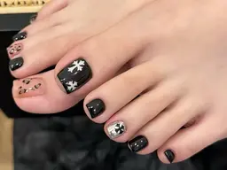 🐾フット・90分つけ放題持ち込みデザイン(デザイン2本まで)【初回ジェルオフ無料ケア込み】￥7200