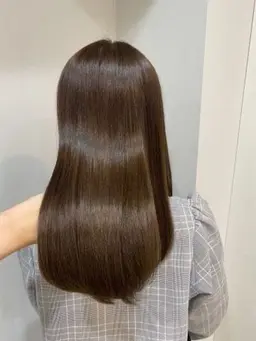 【💇‍♀️サラツヤストレートに✨】🌀縮毛矯正全体🌀