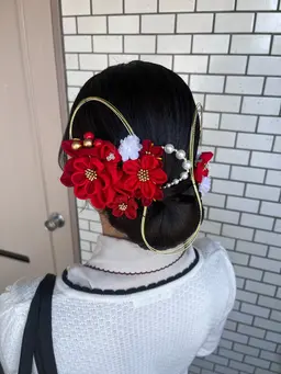 【👘成人式用リハーサル👘】1時間かけてヘアスタイル、飾りの付け方などしっかりとご相談させて頂きます💐💕