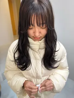 【再来】透明感カラー（シャンプーブロー込み）