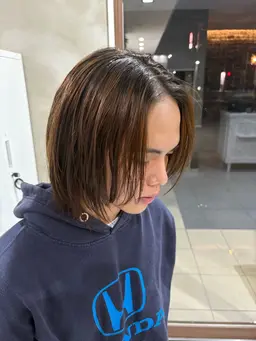 縮毛矯正モデル