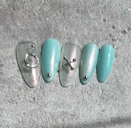 Hand [夏シンプルデザイン]¥6500 base para gel