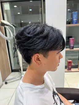 【メンズ限定クーポン🫐】メンズカット✂️➕ヘアカラー🦄