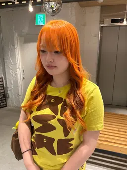 🦊【いつでも可愛く】ダブルカラー〔暖色系〕+艶トリートメント🦊