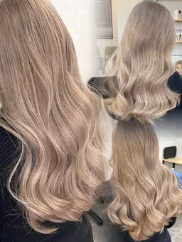 🦋【当日限定】ブリーチカラー+オンカラー+トリートメント