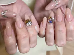 オフなし_maogel肌馴染み抜群!うる艶ワンカラー、グラデ