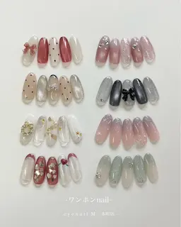 〈オフあり〉サンプル/ワンホンネイルコース💅
