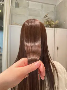 💚イチオシ💚【カラー+ヴェールトリートメント】艶を纏う髪に🫧