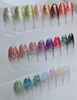 【オフあり】handワンカラーorラメグラデーション